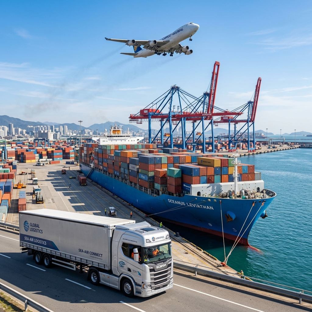 Infraestructura de envíos internacionales desde Barcelona: transporte marítimo y mensajería internacional
